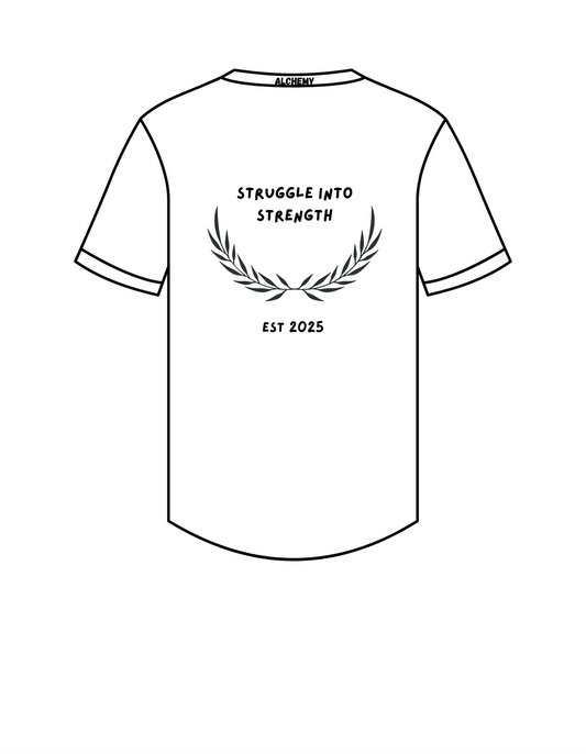 Struggle Into Strength Heavy Faded Tee
